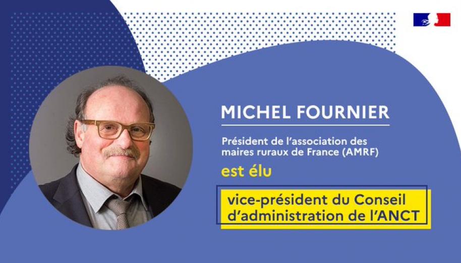 Portait annonce élection Michel Fournier