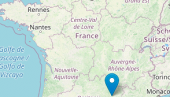 Carte indiquant la géolocalisation de la commune de communes du Grand Pic Saint Loup