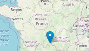 Carte indiquant la géolocalisation de Saint-Flour Communuaté