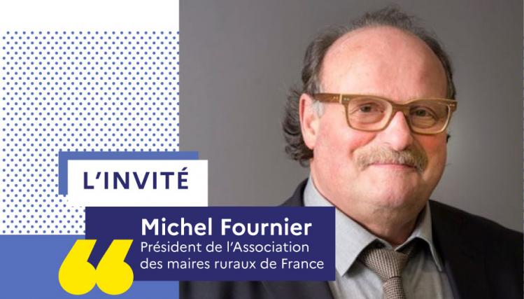 Portrait de Michel Fournier, président de l’Association des maires ruraux de France