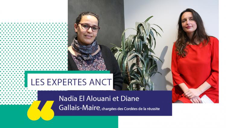 Nadia El Alouani et Diane Gallais-Maire posent