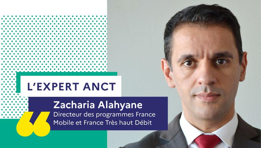 Portrait de Zacharia Alahyane, directeur des programmes France THD et France mobile, à l'ANCT