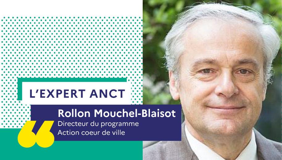 Photo portrait de Rollon Mouchel-Blaisot directeur du progamme d'Action coeur de ville