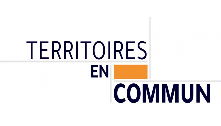 Logo orange et noir de la plateforme Territoires en commun