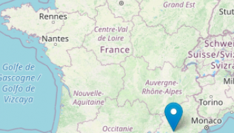 Carte indiquant la géolocalisation de la commune de Sisteron